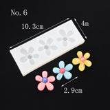 Silicone Mold for jewelry diy FLOWERS Resin Silicone Mould handmade small flower Epoxy Resin casting Mould