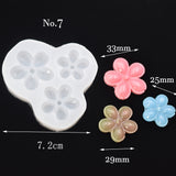 Silicone Mold for jewelry diy FLOWERS Resin Silicone Mould handmade small flower Epoxy Resin casting Mould