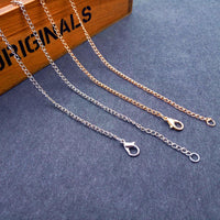 10 pieces 2.5*3mm silver KC gold colour Chains Link 60cm jewelry accessories , DIY necklace findings