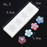 Silicone Mold for jewelry diy FLOWERS Resin Silicone Mould handmade small flower Epoxy Resin casting Mould