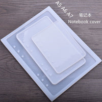 Notebook Cover Silicone Mold Resin handmade DIY epoxy resin molds, notebook making mold and pages personalized book cover