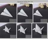 6Pcs 3D mini Plane Landscape Mini DIY Craft Resin Jewelry Casting Figurines Decoration Paper Plane for resin casting Resin Paper Plane Model